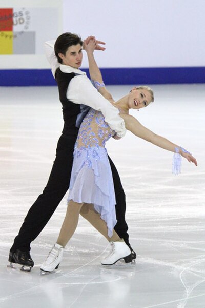 Gilles/Donohue at the 2010 World Junior Championships