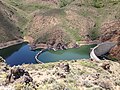 2013-06-16 13 20 12 The double dams of Wild Horse Reservoir in Nevada.jpg