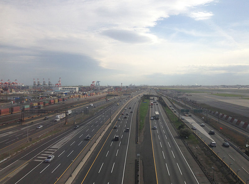 File:2014-05-07 16 27 05 View of the New Jersey Turnpike mainline from an airplane heading for Newark Airport-cropped.JPG