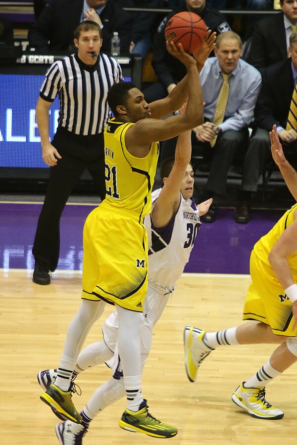 Zak Irvin posted several double-doubles for the team.