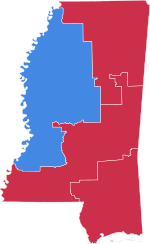 Thumbnail for 2016 United States House of Representatives elections in Mississippi