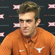 Michael Dickson at Big 12 Media Day in 2017 2017-0718-Big12MD-MichaelDickson.jpg