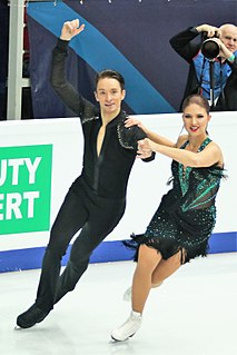 Jussiville Partanen Finnish ice dancer