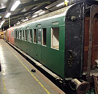 3687 в работилница в Horsted Keynes, Bluebell Railway, 18 март 2020 г. (Ричард Салмон) .jpg