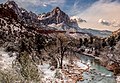 A dusting of snow at The Watchman