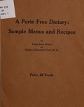 Thumbnail for File:A purin free dietary- sample menus and recipes, (IA purinfreedietary00wait).pdf