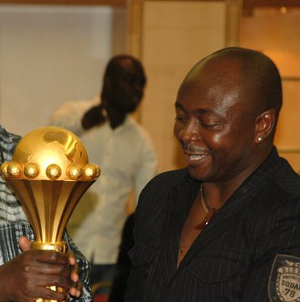 Abedi Pele, won the award three consecutive times from 1991-1993 and also won both France Football award and new CAF award in 1992.