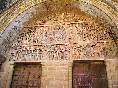 < 1130 Français : Abbatiale Sainte-Foy de Conques English: Abbey Church of Sainte-Foy in Conques, en:Aveyron Department, southern en:Massif Central Deutsch: Benediktinerkirche Ste-Foy in Ste-Foy Español: Iglesia abacial de Santa Fe de Conques Polski: Opacki kościół Sainte-Foy w Conques