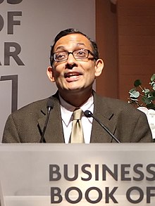 Abhijit Banerjee FT Goldman Sachs Award of the Year Book of the Year Award 2011 (beskåret) .jpg