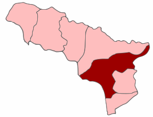 Distretto di Ochamchira (distretto di Ochamchira) sulla mappa