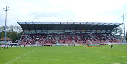 Comment aller à Parc Des Sports D'Aguiléra en transport en commun - A propos de cet endroit