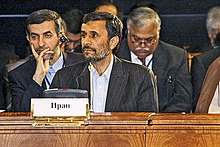 Mahmoud Ahmadinejad on 16 June 2009, in Yekaterinburg, Russia Ahmadinejad Russia June 2009.jpg