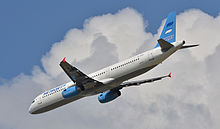 Airbus A321 в новой ливрее METROJET с 2015 года