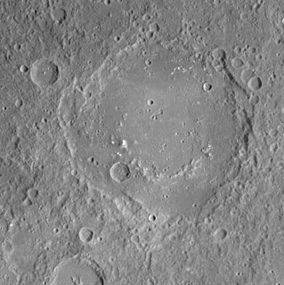 Al-Hamadhani (crater) Crater on Mercury