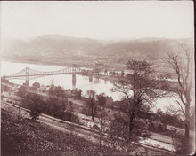 Allegheny Sungai dan Sharpsburg Jembatan (1999.34.9).png