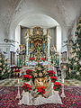 * Nomination Chancel of the Catholic parish church of St. Giles (Amlingstadt) with Christmas decoration --Ermell 15:19, 15 January 2016 (UTC) * Promotion Good quality. --Jacek Halicki 15:41, 15 January 2016 (UTC)