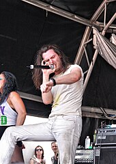 Musician Andrew W.K. has stated he associated directly with the party-centric, hyperactive character of Pinkie Pie. Andrew W.K. (5393562091).jpg