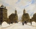 Antal Berkes: Budapest in winter