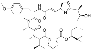 <span class="mw-page-title-main">Apratoxin A</span> Chemical compound