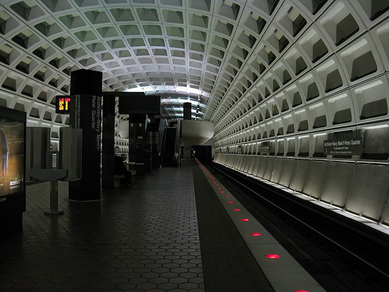 File:Archives-Navy Mem'l-Penn Quarter Metro Station.JPG