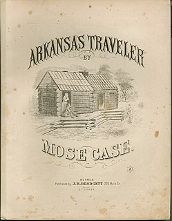 The Arkansas Traveler (song) Mid-19th century folk song