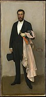 Portret van Theodor Duret.  1883. Olieverf op doek.