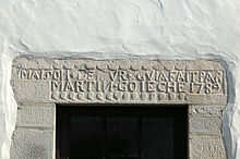 Lintel on a House