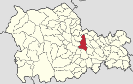 Lokasi di provinsi Neamţ County