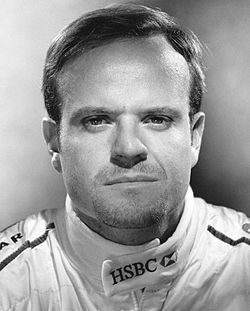 Rubens Barrichello 1999-ben, a Stewart versenyzőjeként