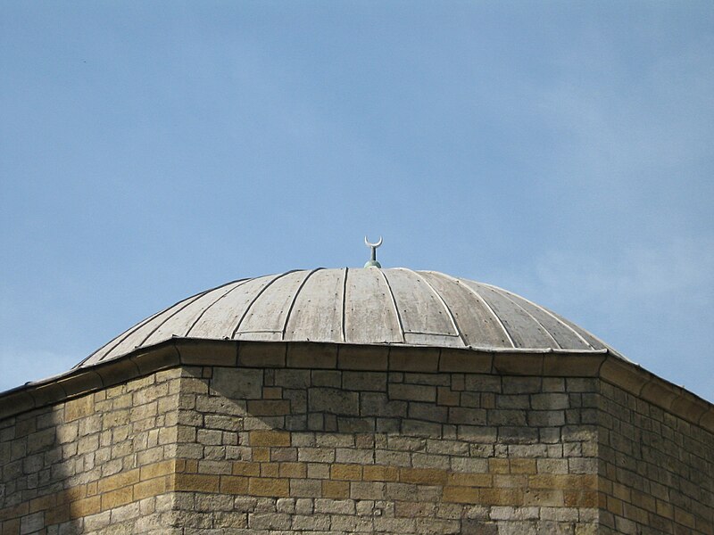 File:Bajrakli mosque dome.jpg