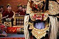 Balinese Barong dance with accompanying Gamelan music