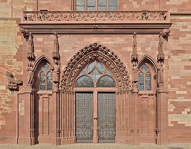 Main portal of Basel Minster