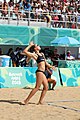 Deutsch: Beachvolleyball bei den Olympischen Jugendspielen 2018; Tag 11, 17. Oktober 2018; Jungen, Spiel um Platz 3 – USA (Devon Newberry/Lindsey Sparks)-Norwegen (Emilie Olimstad/Frida Berntsen) 1:2 (21–1/13–21/9–15) English: Beach volleyball at the 2018 Summer Youth Olympics at 17 October 2018 – Bronze Medal Match – USA (Devon Newberry/Lindsey Sparks)-Norway (Emilie Olimstad/Frida Berntsen) 1:2 (21–1/13–21/9–15)