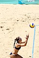 Deutsch: Beachvolleyball bei den Olympischen Jugendspielen 2018; Tag 9, 15. Oktober 2018; Mädchen, Viertelfinale: Italien-China 2–0 (21–16/21–9) English: Beach volleyball at the 2018 Summer Youth Olympics at 15 October 2018 – Girls Quarterfinals: Italy-China 2–0 (21–16/21–9)