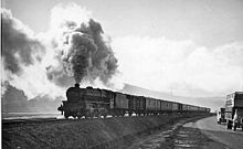 Shots of Night Mail include trains travelling up and down Beattock Summit in Scotland. Beattock Summit 2060028 f41c4722.jpg