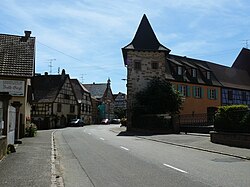 Skyline of Beblenheim