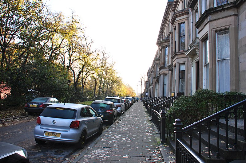 File:Belhaven Terrace, Glasgow, Scotland, UK.jpg