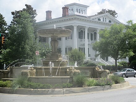 The Bellamy Mansion draws many tourists annually to downtown.