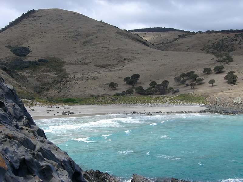 File:Blowhole Beach looking North East.JPG