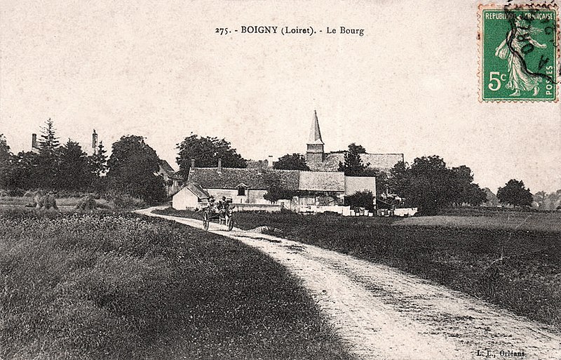 File:Boigny-sur-Bionne. Carte postale ancienne. 1910. Bourg (3).jpg