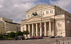 Teatro Bolshoy, de Moscú, Rusia.