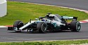 Bottas Mercedes W09 testuje Barcelona.jpg