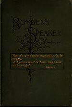 Miniatuur voor Bestand:Boyden's speaker. For primary grades (IA boydensspeakerfo00boyd).pdf