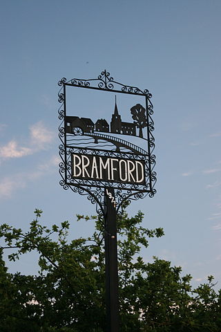 <span class="mw-page-title-main">Bramford</span> Human settlement in England