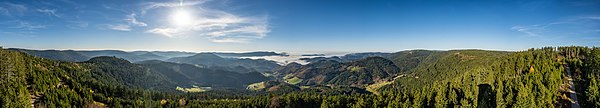 360°-Panorama vom Buchkopfturm