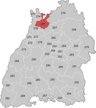 <span class="mw-page-title-main">Rhein-Neckar (electoral district)</span> Electoral constituency represented in the Bundestag
