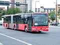 Germany: Deutsche Bahn bus between Berlin Hauptbahnhof and Zoologischer Garten