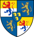 Gräfliches Wappen von Axel Stensson Leijonhufvud (1554–1619)