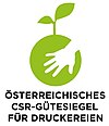 Austrian CSR seal of approval for printing companies