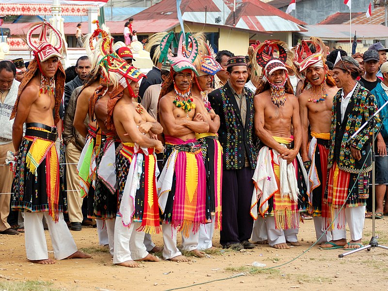 File:Caci warriors Ruteng.jpg